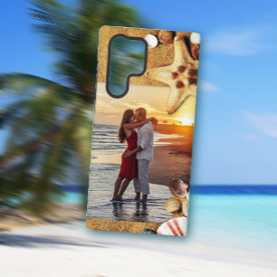 Beach Sand Custom Photo Template Phone Case Case Samsung Galaxy Hoesje