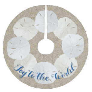 Beach Sand Dollars Aangepast kerstGezegde Kerstboom Rok