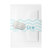 Beach Sand Dollars Belly Band Uitnodigingen Wikkel (Voorkant Voorbeeld)