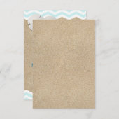 Beach Sand Dollars RSVP (Voorkant / Achterkant)