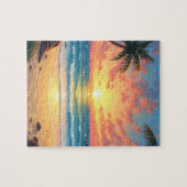 Beach Sand Legpuzzel (Horizontaal)