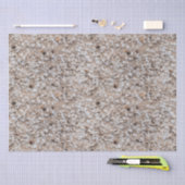 Beach Sand met Small Seashells Herhalend Patroon Tissuepapier (Craft)