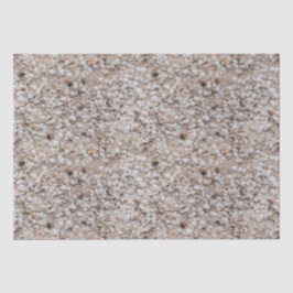 Beach Sand met Small Seashells Herhalend Patroon Tissuepapier