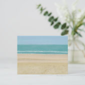 Beach Sand Ocean Scene Briefkaarten (Staand voorkant)
