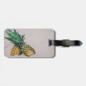 Beach,Sand,Pineappel-gepersonaliseerd Bagagelabel (Achterkant horizontaal)