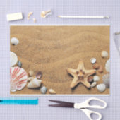 Beach Sand Shells Tissuepapier (Craft)