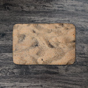 Beach Sand Tropical Bathroom Decor Badmat