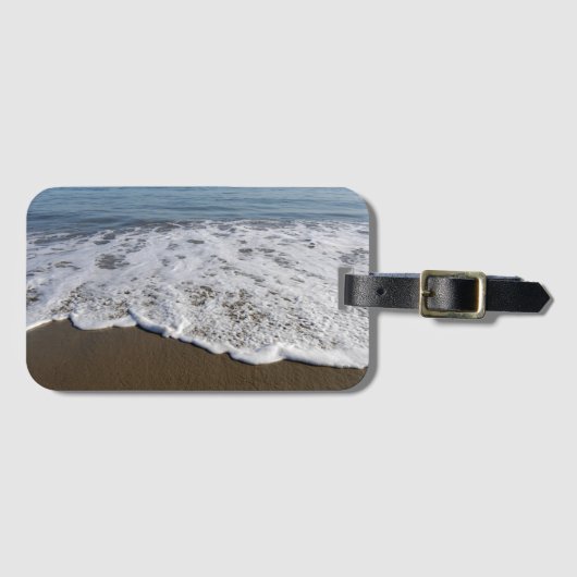 Beach/Sand/Waves Bagagelabel (Voorkant (horizontaal))