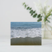 Beach/Sand/Waves Briefkaart (Staand voorkant)