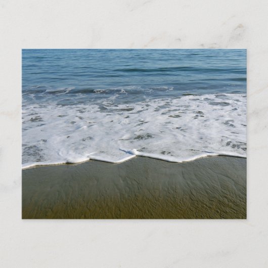 Beach/Sand/Waves Briefkaart (Voorkant)