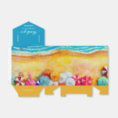 Beach Sand Waves Dank u Bedankdoosjes (Uitgevouwen)