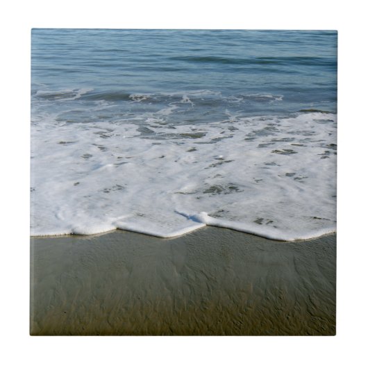 Beach/Sand/Waves Tegeltje (Voorkant)