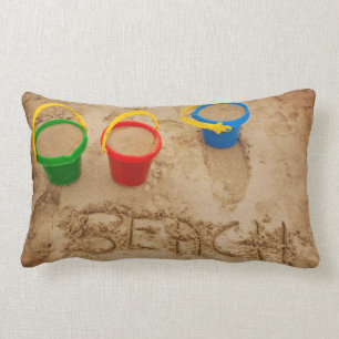 Beach Sand Words Kussen