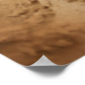 Beach Sand Words Poster (Hoek)