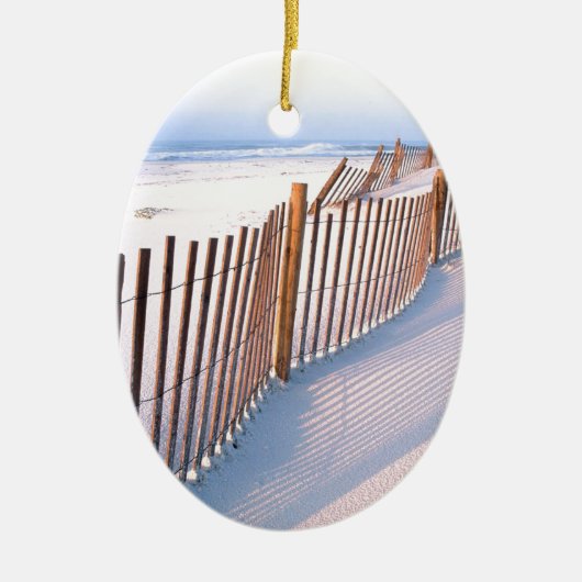 Beach Santa Rosa Island Seashore Keramisch Ornament (Voorkant)