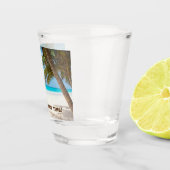 Beach Scene 1 Shot Glas (Rechts)