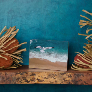 Beach Scene Art Decor Plaque Fotoplaat