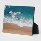 Beach Scene Art Decor Plaque Fotoplaat (Zijkant)