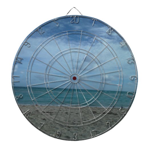 BEACH SCENE DARTBORD (Voorkant)