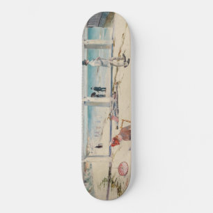Beach Scene (feestdag bij Mentone) (Australische k Skateboard