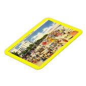 Beach Scene, Fort Lauderdale, Florida  Magneet (Linkerzijde)