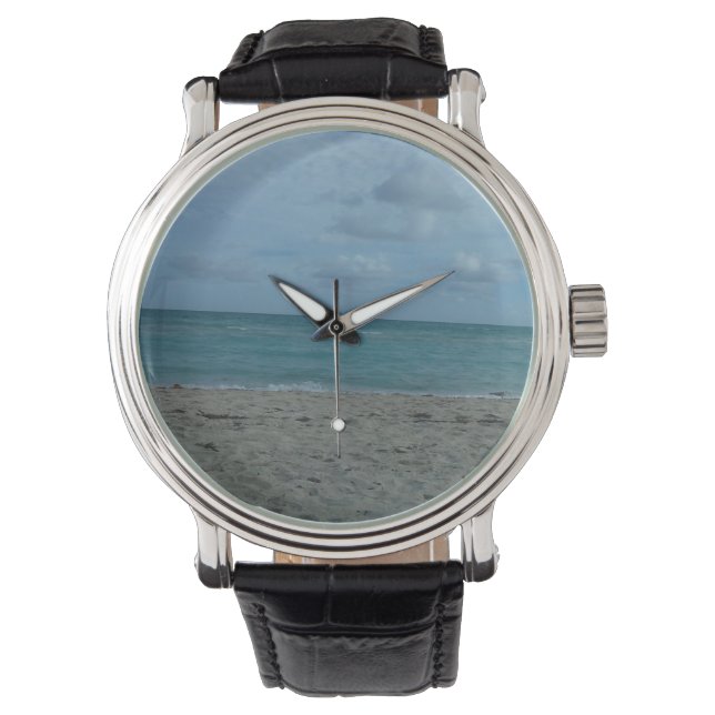 BEACH SCENE HORLOGE (Voorkant)