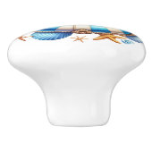 Beach Scene Keramische Knop (Zijkant)