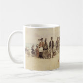 Beach Scene Koffiemok (Links)