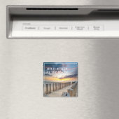 Beach Scene Magnet Magneet (Insitu (Vaatwasser))