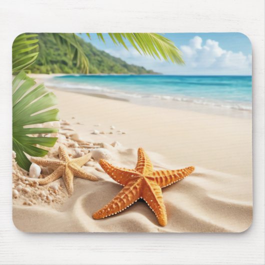 Beach Scene Muismat (Voorkant)