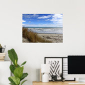 Beach Scene Poster (Thuiskantoor)