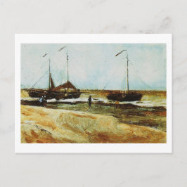 Beach Scheveningen, Calm Weather, Vincent van Gogh Briefkaart