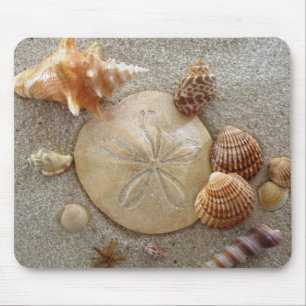Beach Sea Shells Mousepad Muismat
