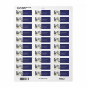 Beach Sea Shells Return Address Label (Full Sheet)