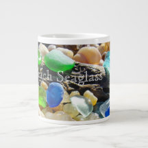Beach Seaglass Jumbo Large Mokken Zee glass
