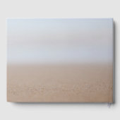 Beach Seashell, Hearts Wedding Gastenboek (Achterkant)