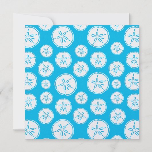 Beach Seashell Invitation - SRF Kaart (Voorkant)