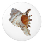 Beach Seashell Ocean Shell Keramische Knop (Voorkant)