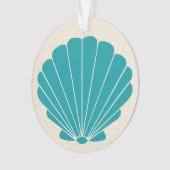 Beach Seashell Ornament (voorkant)