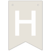 Beach Seashell Sandcastle Zeester Gelukkige Verjaa Vlaggetjes (Tweede vlag)