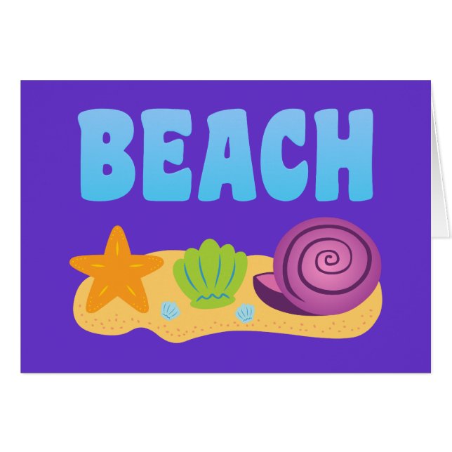 Beach Seashells (Voorkant Horizontaal)