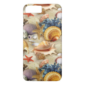 Beach Seashells iPhone 8 Plus / 7 Plus Hoesje