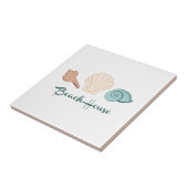 Beach Seashells Tegeltje (Zijkant)