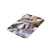 Beach Seashells Thema Badmat (Gekanteld)