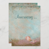 Beach Seashells Weddenschap Kaart (Voorkant / Achterkant)