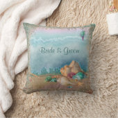 Beach Seashells Weddenschap Kussen (Deken)