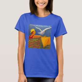 Beach/Seashore seagull en t-shirt voor liften