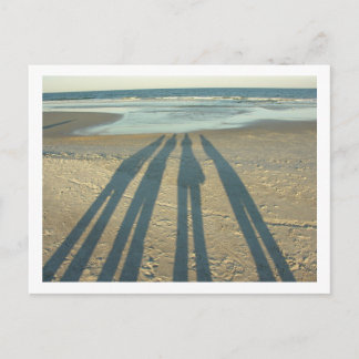 Beach Shadows Briefkaart