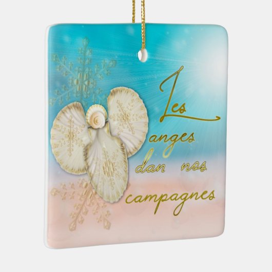Beach Shell Angel Ornament (Rechts)