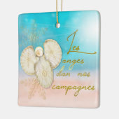 Beach Shell Angel Ornament (Links)